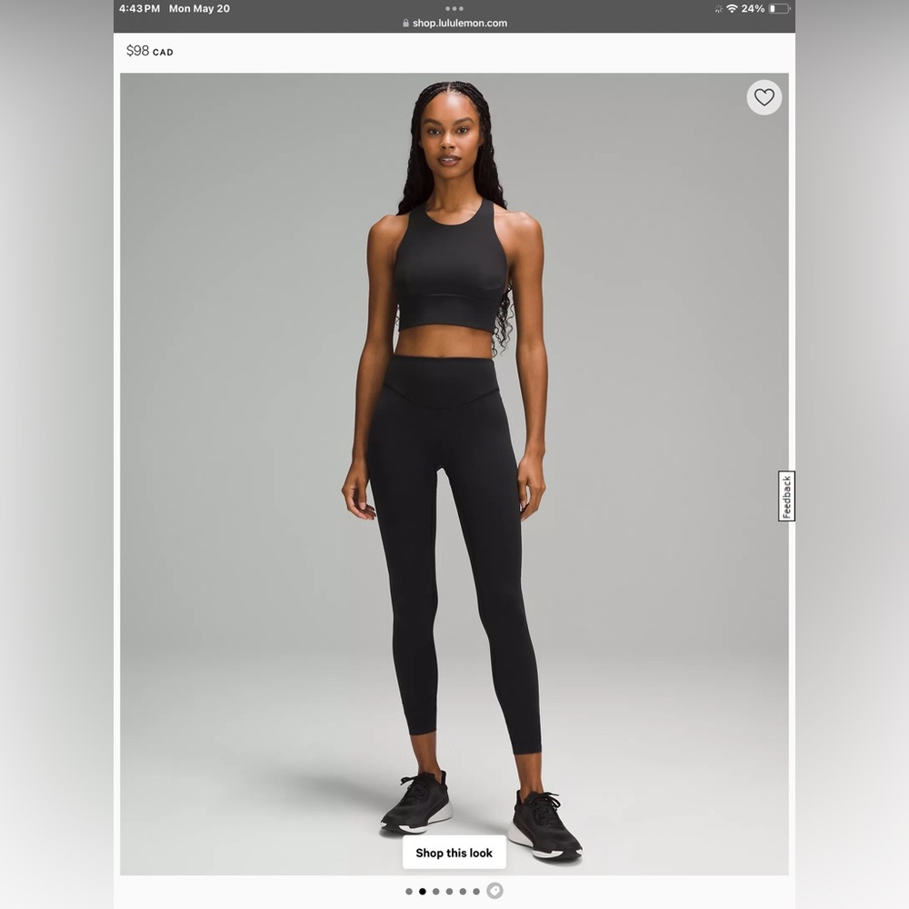 Lululemon Wunder Under Smooth Care HR
